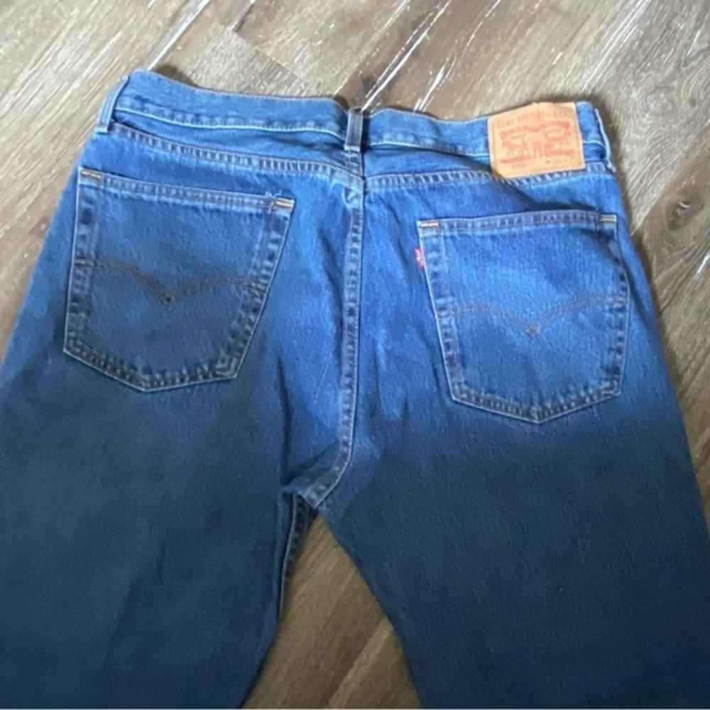 Levi’s Jeans Mens 36X32 Blue‎ 505 Regular Straight American Medium Wash